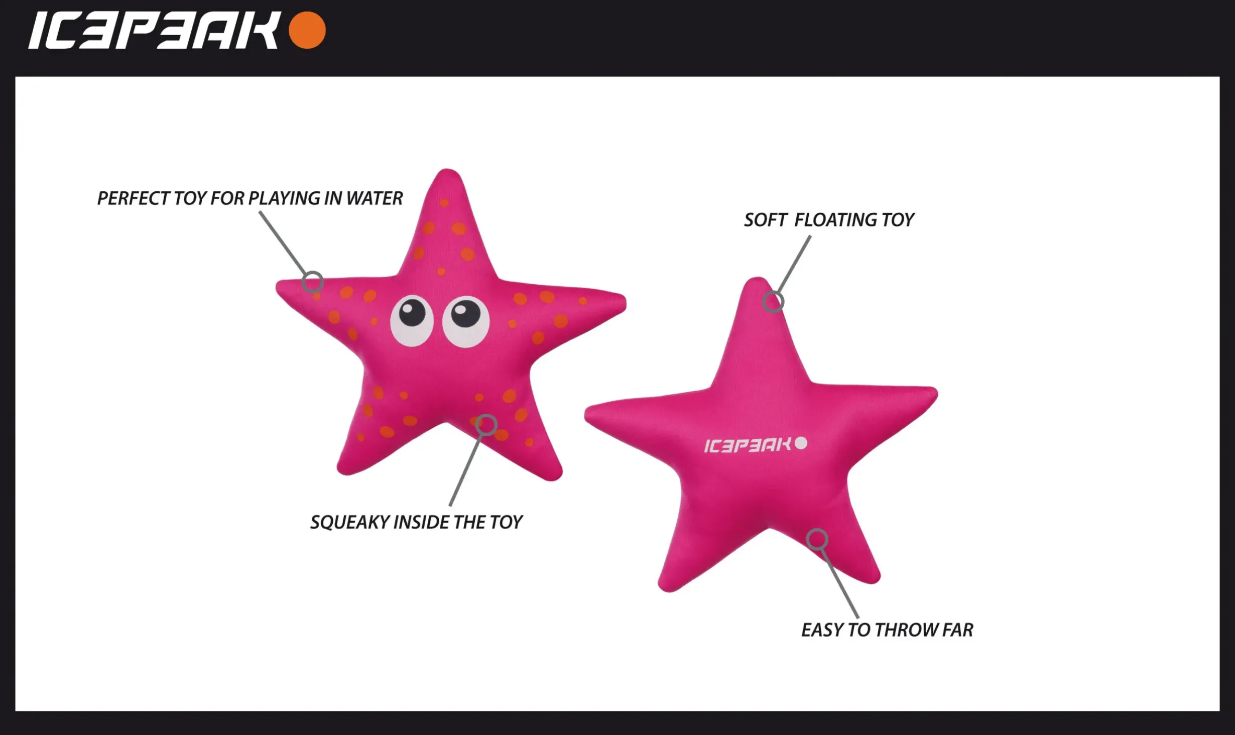 Starfish Toy Lelut