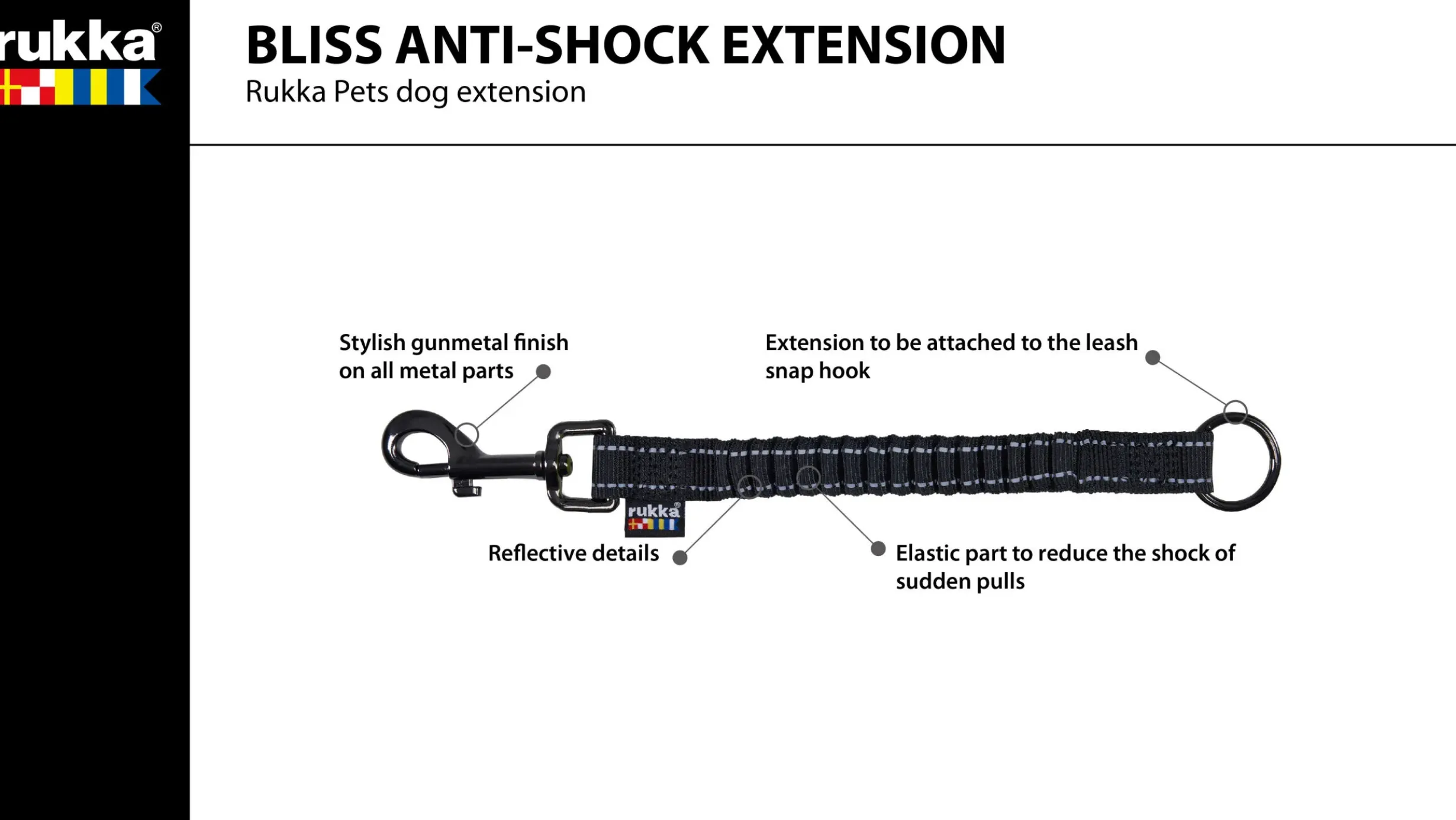 Clearance Biss anti-shock extension Koiran Talutushihnat