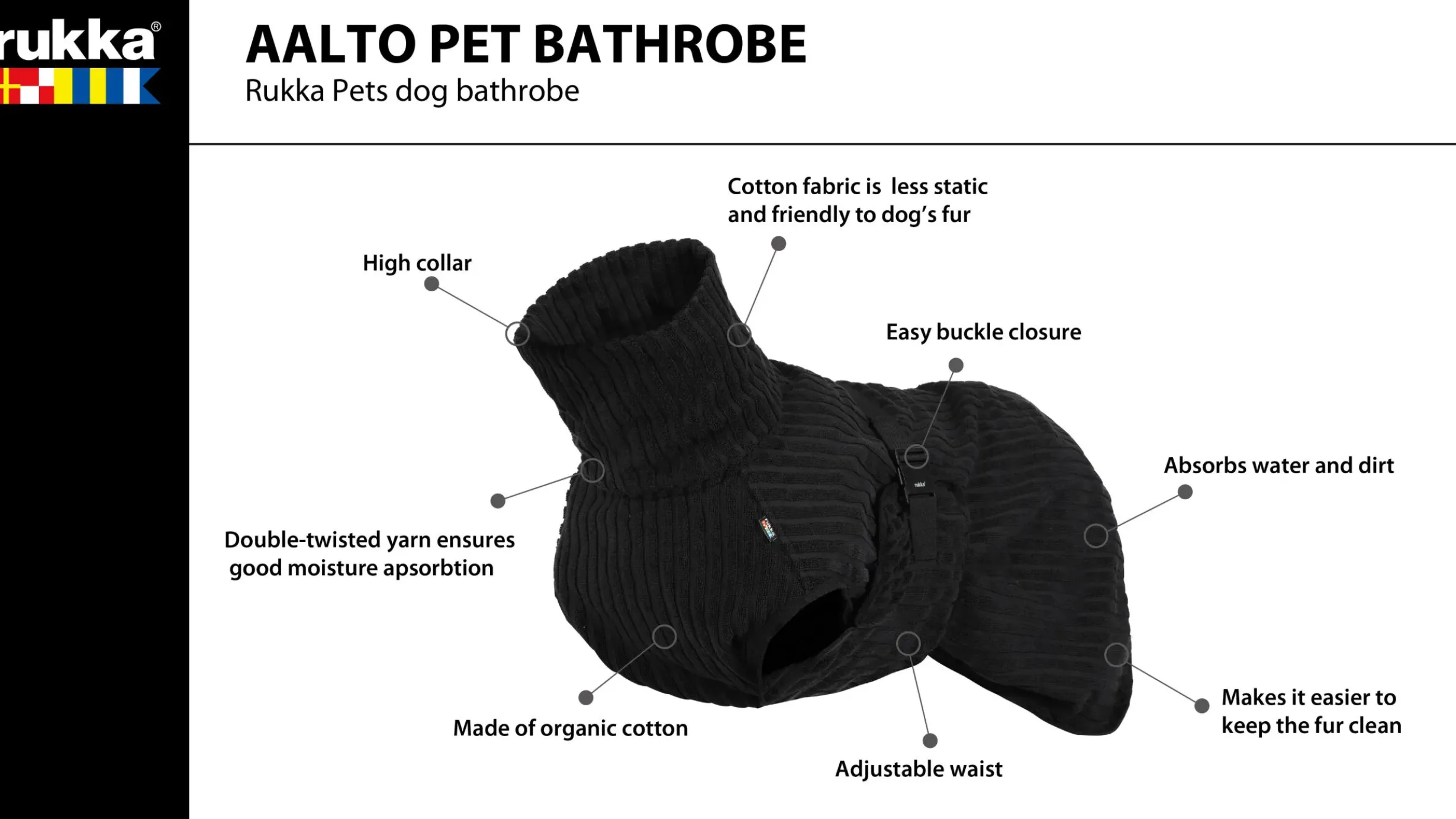 Best x UHTA HOE Aato Pet Bathrobe Tarvikkeet